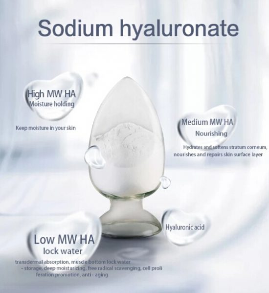 Cosmetic Grade sodium hyaluronate