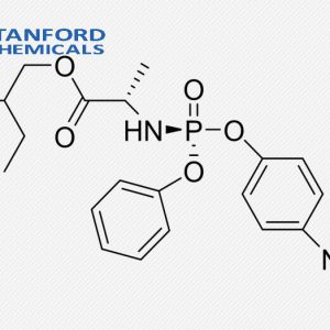 2-Ethylbutyl (2S)-2-[[(4-nitrophenoxy)-phenoxyphosphoryl]amino]propanoate