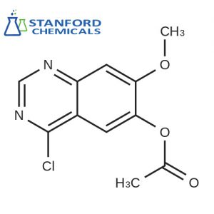 6-Acetoxy-4-chloro-7-methoxyquinazoline, Gefitinib.