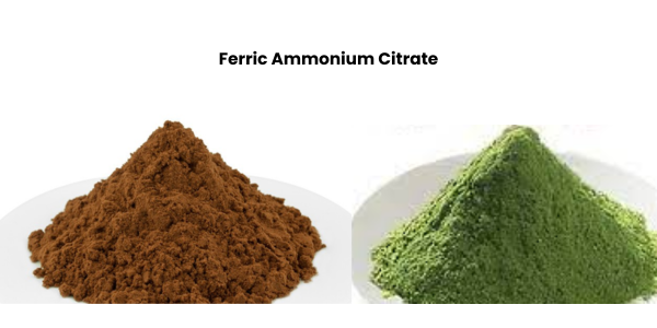 What is Ferric Ammonium Citrate