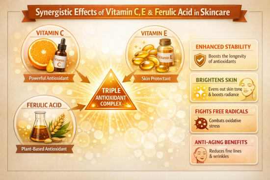 Vitamin C vs. Ferulic Acid: Which Is Better?